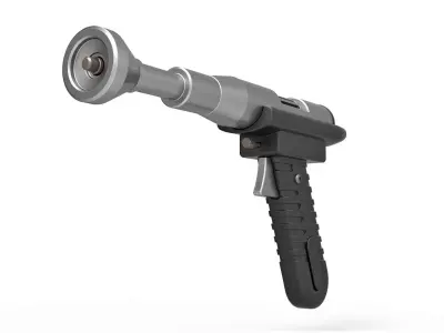 Blaster pistol KYD-21 from Star Wars Attack of the Clones 3D model