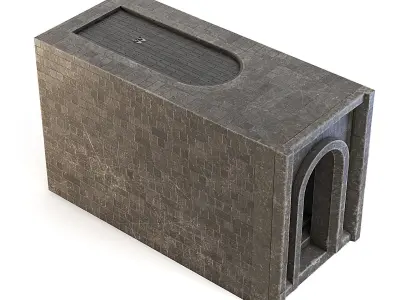 Dungeon Stair Entrance 3D model