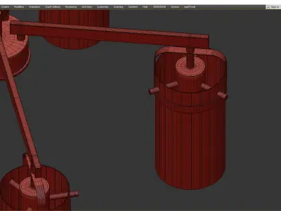 TILDA CH Low-poly 3D model
