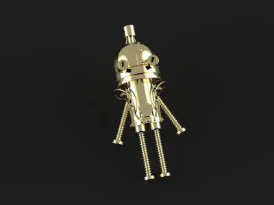 Robot pendant 3D print model