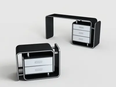 Office furniture Free 3D model