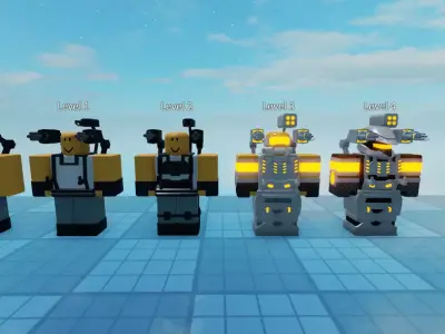 ROBLOX War Machine Trooper  RBXM File Low-poly 3D model