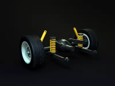 Classic RWD 3D model