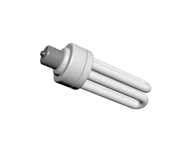 Fluorescent Lamp 3D model