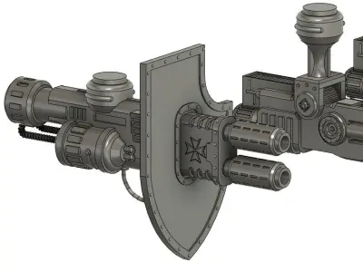 ARMIGER TEMPLAR STYLE WEAPONS 3D print model