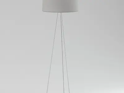 DWR Tripod Lamp 3D model