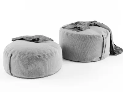 Cloth chair cushion  3D model