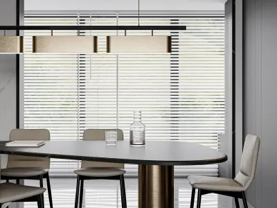 apartment interior scenes    3D model 23