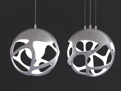Leroy Merlin Lamp Organica Mantra 2018 3D model