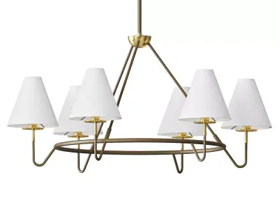 Polly Chandelier 3D model