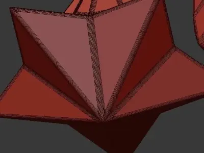 Moroccan Glass Pendants 3D model