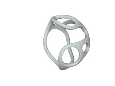 SciFi Cube Object No 39873 Low Poly Shape Texture