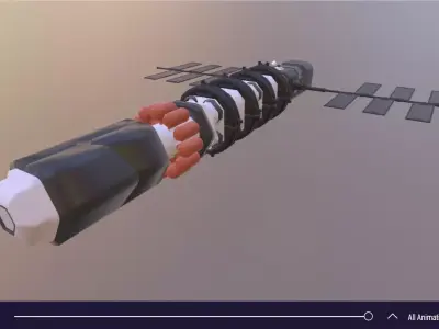 Solar Explorer 2 3D model