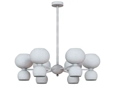  Hanging Chandelier Light Modern 3D model