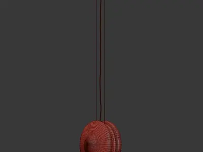 Bomma Orbital pendant 3D model