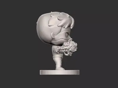 Mini Geek Green Lantern Chibi 3D print model