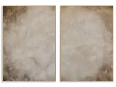 Abstract Painting Frame set 3D model 819