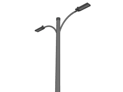 Light Pole - Lamp Post 06 3D model