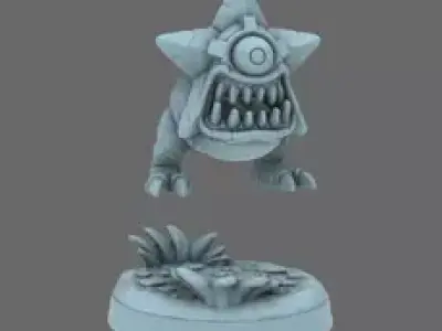 Space Orcs Rage Shokkstar Attack Beast 3D print model