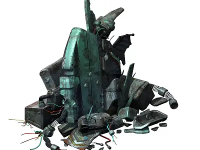 Body wreck 22 3D model