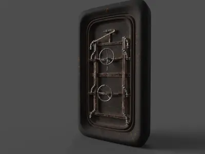 Submarine Gate 3D model