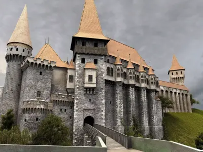 Corvin Castle 3D model