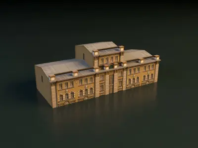 Building set 002 3D model