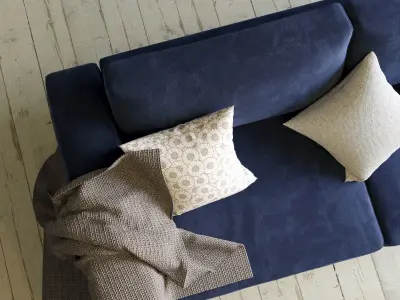 Living room - Scandinavian style - Photorealist 3D model