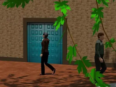 The Doors  Low-poly 3D model