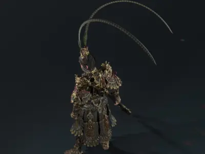 Black Myth Goku 3D model