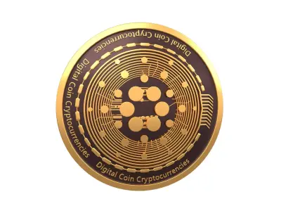 Cardano Coin v2 001 3D model