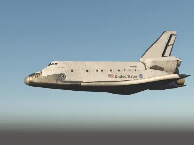 Space Shuttle Atlantis 3D model