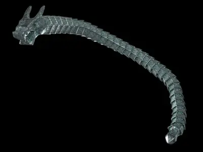 Concept Dragon 001 Free 3D model