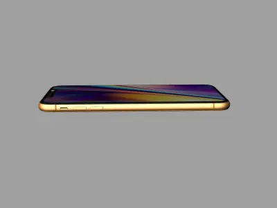 2019 iphone XI Max gold 3D print model