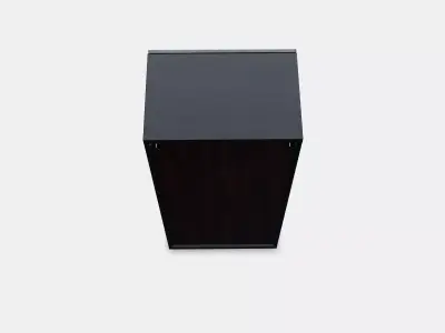 BESTA Shelf unit with doors 12 Low-poly 3D model
