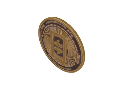 THETA Coin v3 002 3D model