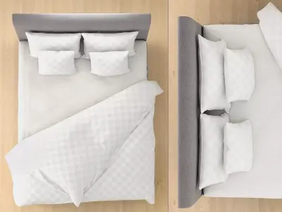 Marquis Bed 3D model