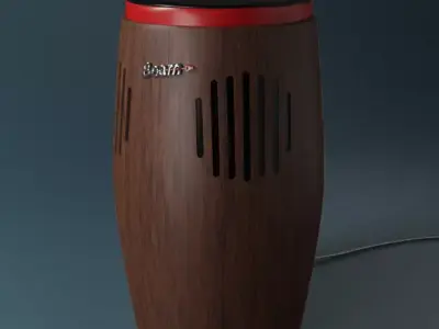 Vintage hi-fi Domestic Loudspeaker Beam R-440 3D model