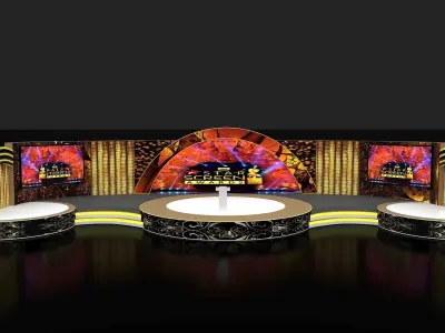 Stage Design 3d Model 3D model