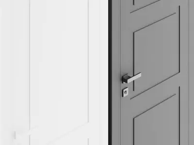 Interior doors 012 3D model