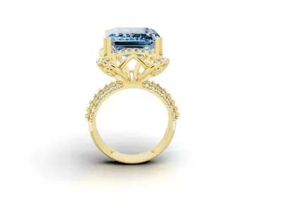 Diamond ring Jewellery For Women 3D print model purchase