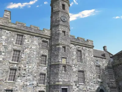 Edinburgh Castle 3D model