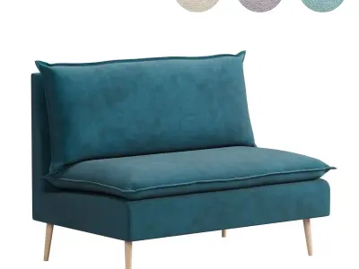 Sofa Nodis Happy Deep Ocean 3D model