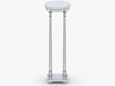 0356 - Bar Chair Low-poly 3D model