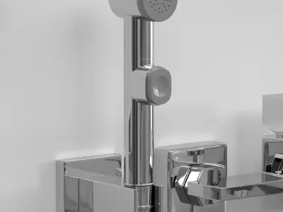 Volle Leon faucet set 3D model