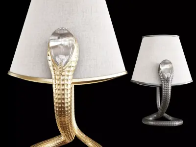 creep table lamp 3D model