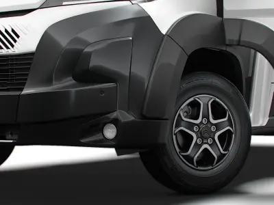 Citroen e Jumper Van L3H3 HQ Interior 2025 3D model