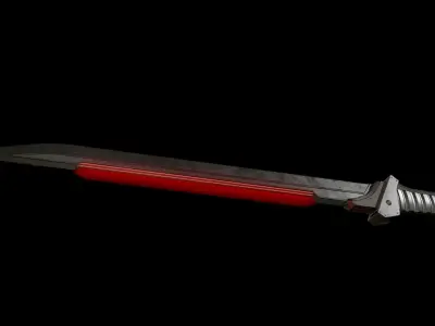 Sci-Fi Sword 3D model get
