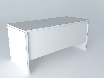 Desk DOORS HBIU 160 BRW Milano Oak 3D model