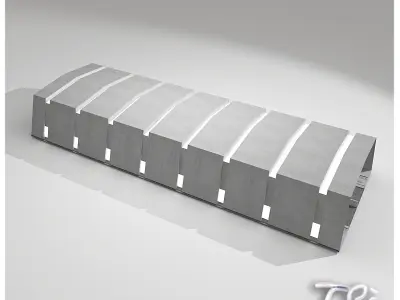 URBAN TUNNEL SECTION 3D model